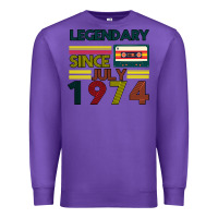 Purple Vintage 1974 Premium Sweatshirt - Bettercallsaul
