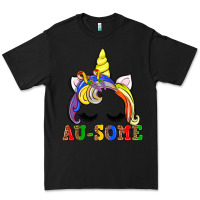 Black autism au some  unicorn Premium Tee - AdoDesignShop