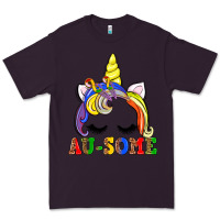 Plum autism au some  unicorn Premium Tee - AdoDesignShop