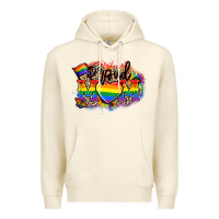 Sandshell Proud Mom leopard Premium Hoodie - NancyCooperArtShop
