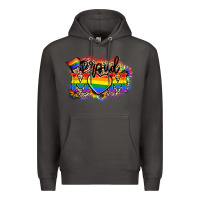 Smoke Proud Mom leopard Premium Hoodie - NancyCooperArtShop