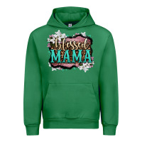 Emerald blessed mama Urban Hoodie - OliviaCreatesArt