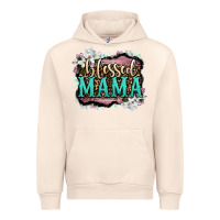 Sandshell blessed mama Urban Hoodie - OliviaCreatesArt