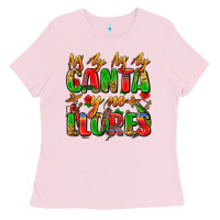 Bubblegum Pink ay ay ay ay canta y no llores Ladies Tee - Zillion Design Studio