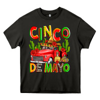 Asphalt cinco de mayo truck Heavy Core Tee - Zillion Design Studio