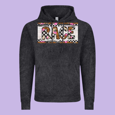 Race License Plate Vintage Hoodie Designed By Artiststas