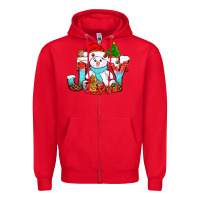Red joy christmas with snowman bbs Zipper Hoodie - BundleAndBundleShop