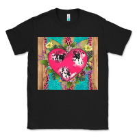 Black v.d cow and heart Classic Tee - AdoDesignShop