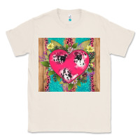 Natural v.d cow and heart Classic Tee - AdoDesignShop