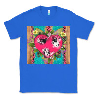 True Royal v.d cow and heart Classic Tee - AdoDesignShop