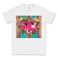White v.d cow and heart Classic Tee - AdoDesignShop