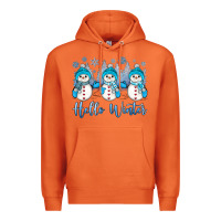 Carrot snowman hello winter Premium Hoodie - JahusDesignShop