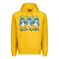Lemon snowman hello winter Premium Hoodie - JahusDesignShop