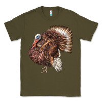 Army Green Bourbon Red Turkey Classic Tee - LillyAllenDesigns