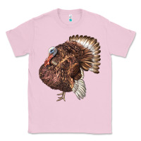 Bubblegum Pink Bourbon Red Turkey Classic Tee - LillyAllenDesigns