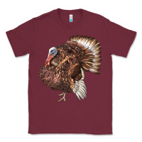 Burgundy Bourbon Red Turkey Classic Tee - LillyAllenDesigns