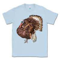 Dusty Blue Bourbon Red Turkey Classic Tee - LillyAllenDesigns