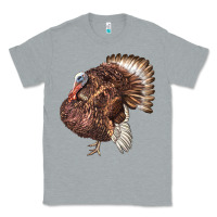 Heather Grey Bourbon Red Turkey Classic Tee - LillyAllenDesigns