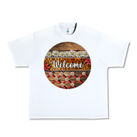 White ladybug welcome ornament Urban Heavy Tee - BarkalooDesign