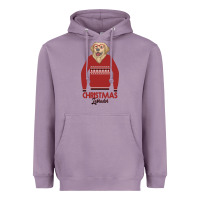 Lavender Christmas Labrador Heavyweight Hoodie - Bettercallsaul