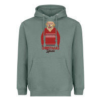 Sage Christmas Labrador Heavyweight Hoodie - Bettercallsaul