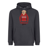 Smoke Christmas Labrador Heavyweight Hoodie - Bettercallsaul