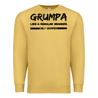 Antique Gold Grumpa Premium Sweatshirt - Bettercallsaul
