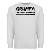 Dove Grey Grumpa Premium Sweatshirt - Bettercallsaul