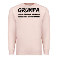 Pale Pink Grumpa Premium Sweatshirt - Bettercallsaul