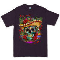 Plum mexican skeleton Premium Tee - CTS Tumbler Store