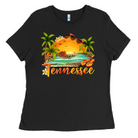 Black tennessee summer billie wilder Ladies Tee - texasbilliewilder