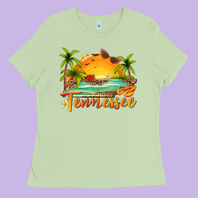 Tennessee Summer Billie Wilder Ladies Tee Designed By Texasbilliewilder