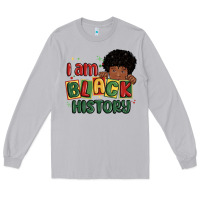 Moon Dust i am black history black boy Long Sleeve Tee - MaliasSmallBusiness
