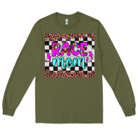 Army Green race mom Long Sleeve Tee - JahusDesignShop