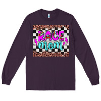 Plum race mom Long Sleeve Tee - JahusDesignShop