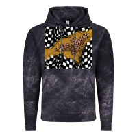 Cloud Black racing glitter leopard Vintage Hoodie - JahusDesignShop