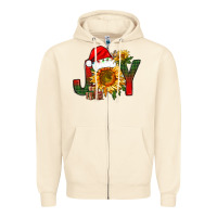 Sandshell joy christmas with sunflower bbs Zipper Hoodie - BundleAndBundleShop