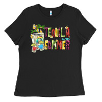 Black tequila and summer Ladies Tee - texasbilliewilder