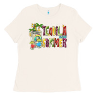 Bone tequila and summer Ladies Tee - texasbilliewilder