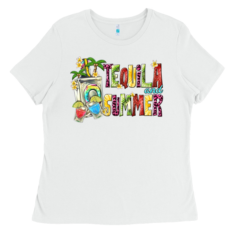 Tequila And Summer Ladies Tee by texasbilliewilder | Teevron