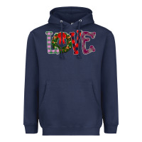 Navy Love Christmas Heavyweight Hoodie - Bettercallsaul