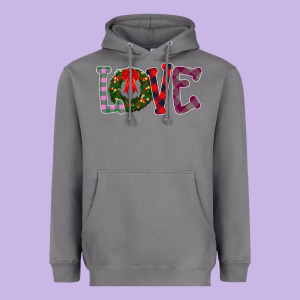 Love Christmas Heavyweight Hoodie Designed By Bettercallsaul