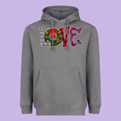 Love Christmas Heavyweight Hoodie Designed By Bettercallsaul