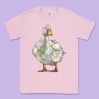 American Pekin Duck Classic Tee Designed By Lillyallendesigns