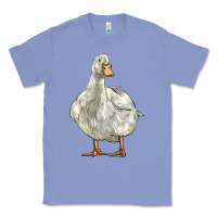 Colony Blue american pekin duck Classic Tee - LillyAllenDesigns