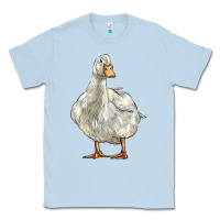 Dusty Blue american pekin duck Classic Tee - LillyAllenDesigns