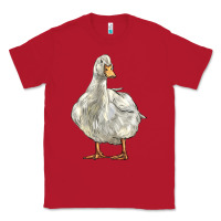Red american pekin duck Classic Tee - LillyAllenDesigns