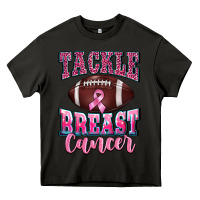 Asphalt tackle breast cancer Heavy Core Tee - BarkalooDesign