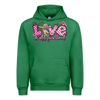 Emerald love is all you need Urban Hoodie - OliviaCreatesArt