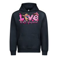 Navy love is all you need Urban Hoodie - OliviaCreatesArt